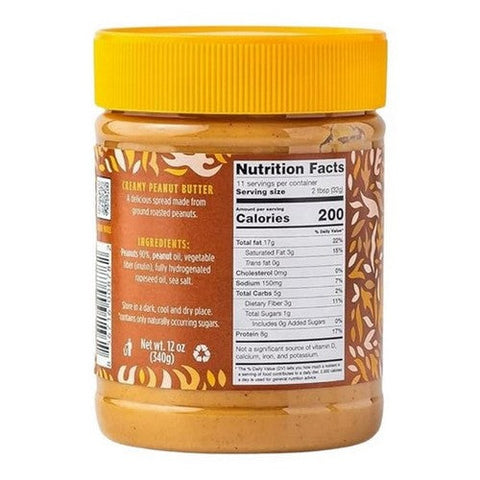 Good Good, Peanut Butter Creamy Low Carb, 12 Oz (Case Of 6) Good Good