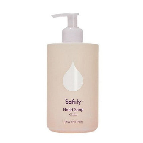Safely, Hydrating Hand Soap Calm Lavender, 16 Oz (Case Of 6) Safely