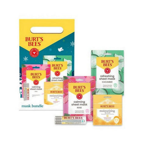 Burts Bees, Mask Bundle Gift Set, 4 Pack (Case Of 6) Burts Bees