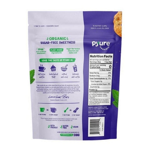 Pyure, Organic Granular Sweetener With Stevia, 12 Oz (Case Of 6) Pyure