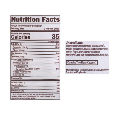 Cocomels, Caramel Coconut Milk Original Sugar Free, 2.75 Oz (Case Of 6) Cocomels