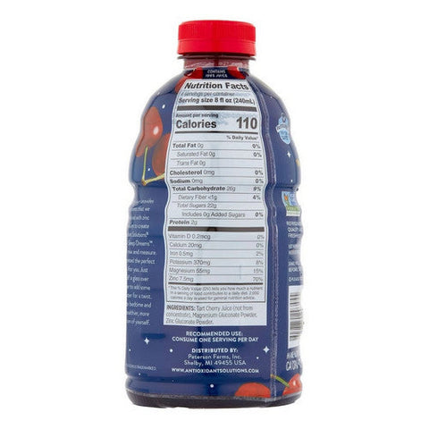 Antioxidant Solutions, 100% Tart Cherry Juice, 32 Oz (Case Of 6) Antioxidant Solutions