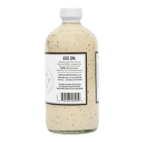 Lillies Q, Ivory BBQ Sauce, 16 Oz (Case Of 6) Lillies Q