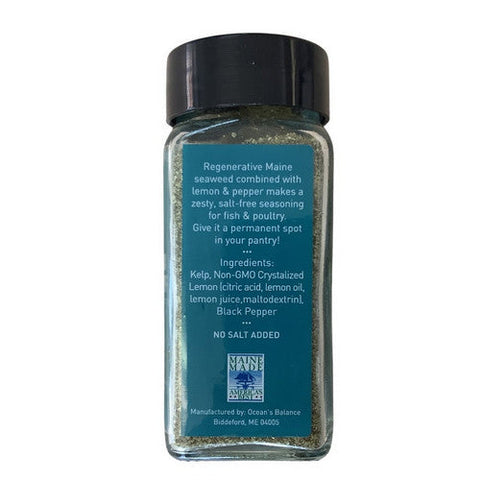 Oceans Balance, Lemon Pepper Seaweed Seasoning, 2.3 Oz (Case Of 6) Oceans Balance