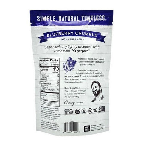 Nuthouse Granola, Granola Blueberry Crumble, 11.5 Oz (Case Of 6) Nuthouse Granola