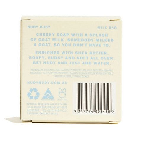 Nudy Rudy, Milk Soap Bar, 4.2 Oz Nudy Rudy