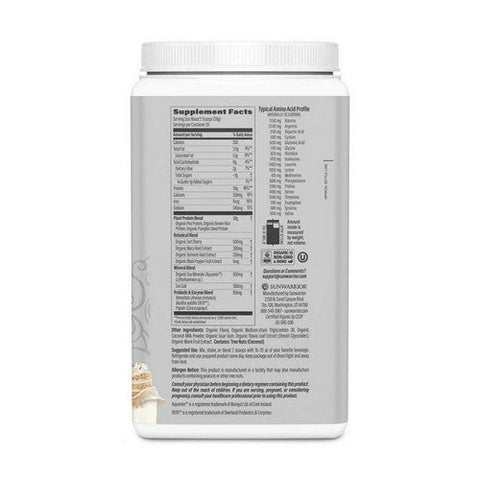 Sunwarrior, Organic Cake Batter Active Protein, 2.2 Lbs Sunwarrior