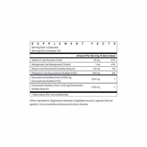 Jarrow Formulas, Glucosamine + Chondroitin, 240 Caps Jarrow Formulas