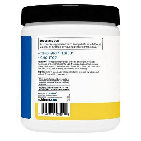 Nutricost, BCAA Powder Pineapple, 30 Serving Nutricost