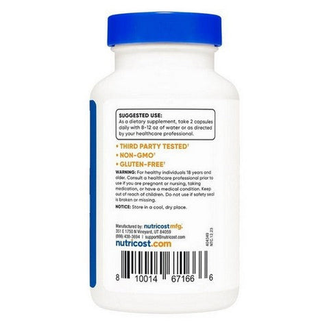 Nutricost, Alpha Lipoic Acid Capsules, 600 Mg, 120 Count Nutricost