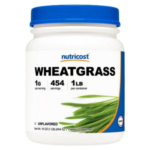 Nutricost, Wheat Grass Powder, 1 Lb Nutricost