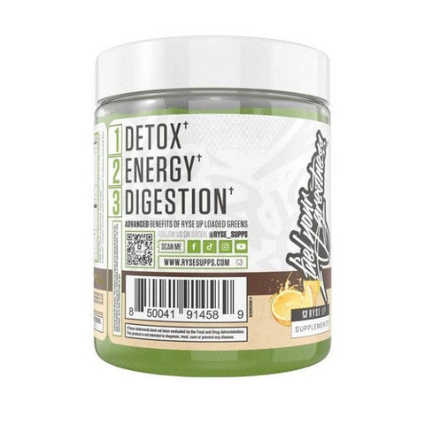 Ryse Supplements, Loaded Greens Orange Burst, 420 Grams Ryse Supplements