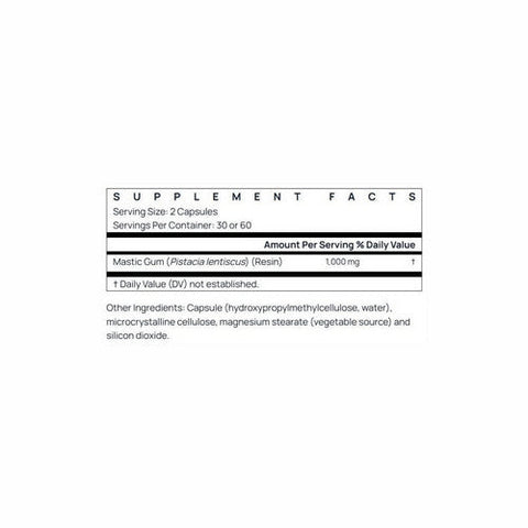 Jarrow Formulas, Mastic Gum, 500 Mg, 60 Tabs Jarrow Formulas
