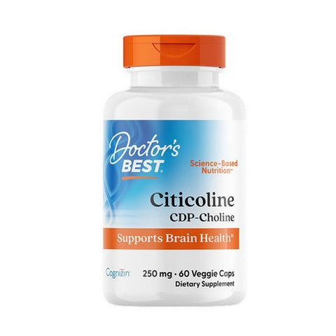 Doctors Best, Citicoline, 250 Mg, 60 Veggie Caps Doctors Best