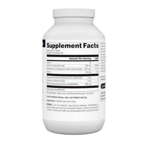 Source Naturals, Glucosamine Chondroitin, w/MSM 240 Tabs Source Naturals