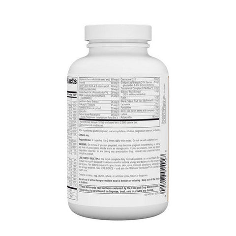 Source Naturals, Life Force Multiple No Iron, 180 Caps