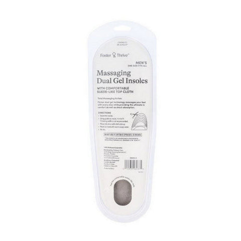 Foster And Thrive, Massaging Gel Insole Men, 1 Count Foster And Thrive
