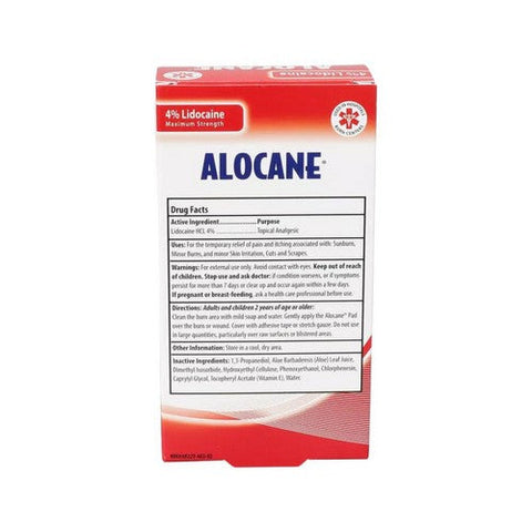 Alocane, Emergency Burn Pads, 10 Count