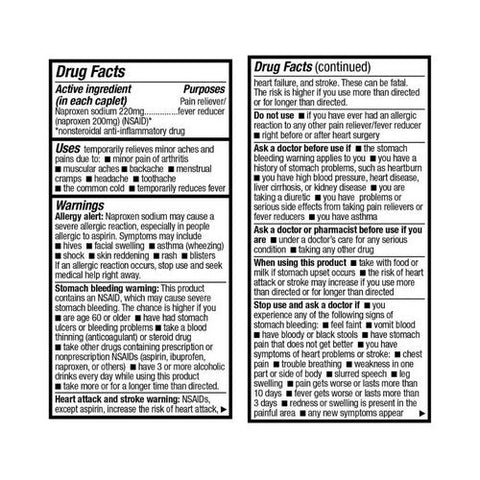 Health A2Z, All Day Relief Naproxen Sodium, 220 Mg, 10 Tablets Health A2Z