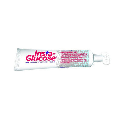 Insta-Glucose, Glucose Gel Cherry, 3 Count Insta-Glucose
