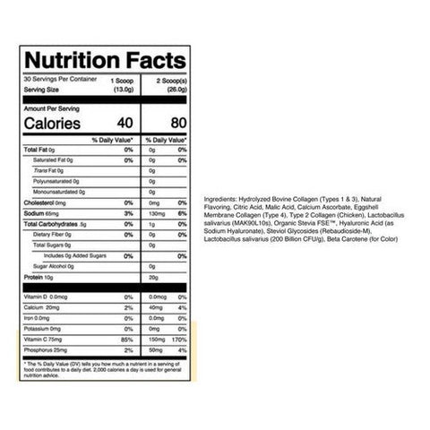 Wild Society Nutrition, Collagen Probiotic Peach, 13.76 Oz Wild Society Nutrition