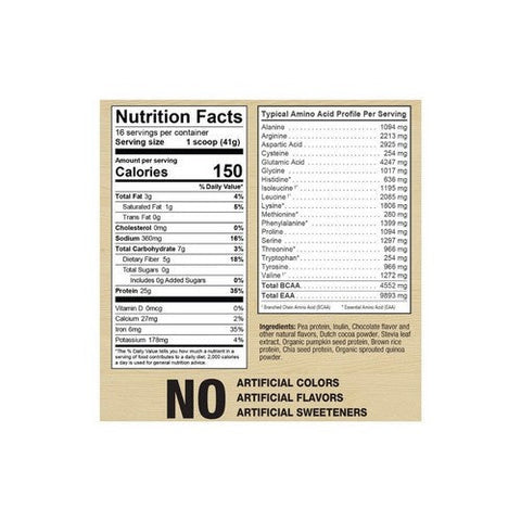 Kaizen Naturals, Plant Protein Vanilla Bean, 1.5 Lbs Kaizen Naturals