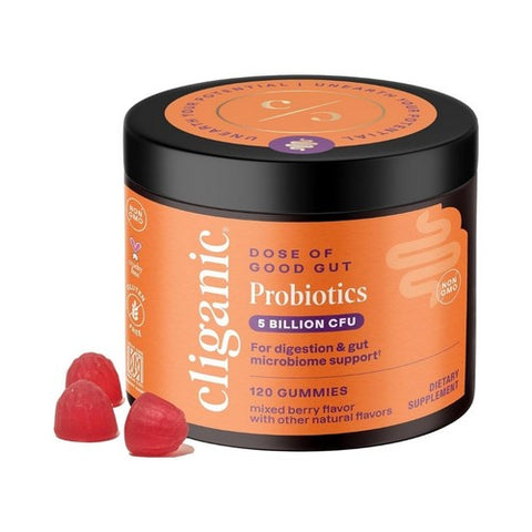 Probiotics For Men And Women Berry Flavor 120 Gummies by Cliganic