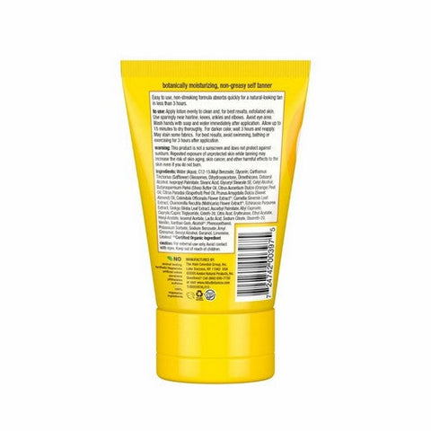 Alba Botanica, Sunless Tanner Golden Tanning Lotion, 4 Oz Alba Botanica