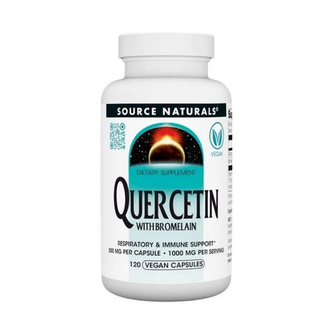 Quercetin With Bromelain 120 Veg Caps by Source Naturals