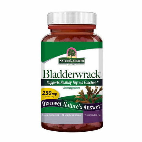 Nature's Answer, Bladderwrack, Thallus 90 Caps Nature's Answer