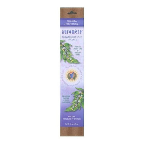 Auromere, Flowers & Spice Incense, Champa 10 Gms Auromere