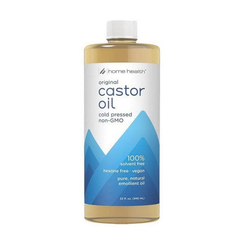 Home Health, Castor Oil Cold Pressed, 32 Oz Home Health