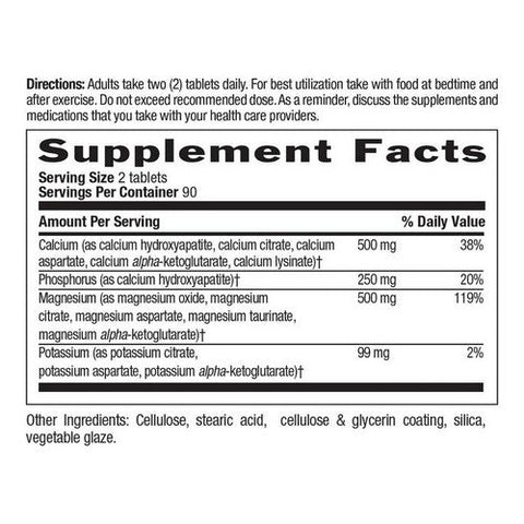Country Life, Cal-Mag-Potassium Target-Mins, 180 Tabs Country Life