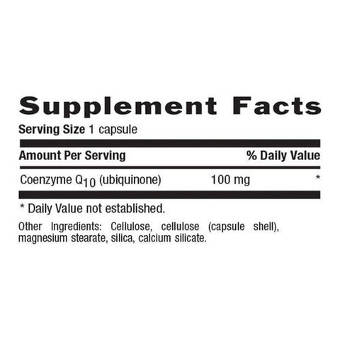 Country Life, Coenzyme Q10, 100 MG, 60 Caps Country Life