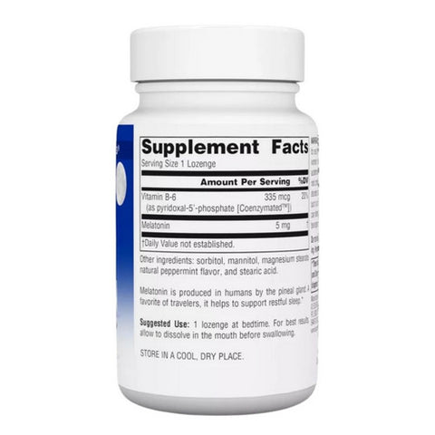 Source Naturals, Melatonin Peppermint, 5 Mg, 200 Lozenges Source Naturals