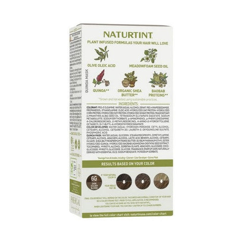 Naturtint, Permanent Hair Color 6G Dark Golden Blonde, 5.07 Oz Naturtint