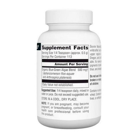 Source Naturals, Blue-Green Algae, Powder 2 Oz Source Naturals