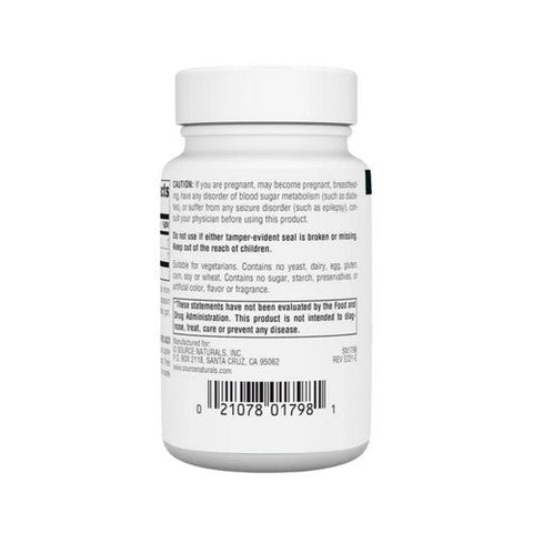 Source Naturals, Acetyl L-Carnitine And Alpha-Lipoic Acid, 650 Mg, 30 Tabs Source Naturals