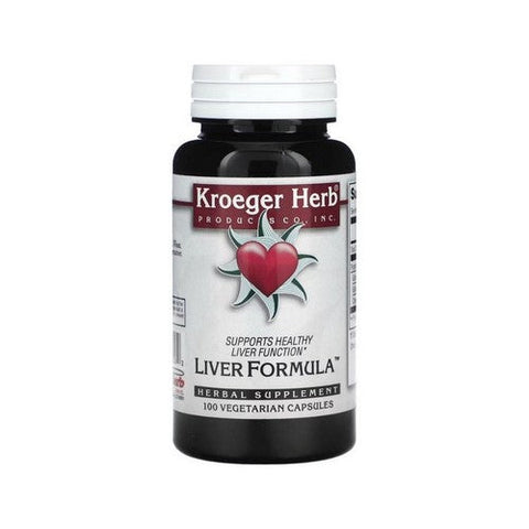 Kroeger Herb, LIVER FORMULA, 100 Caps Kroeger Herb