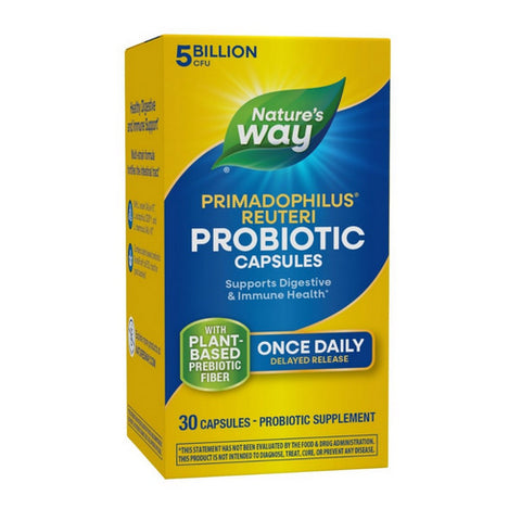 Primadophilus Reuteri Probiotics 30 Caps by Nature's Way