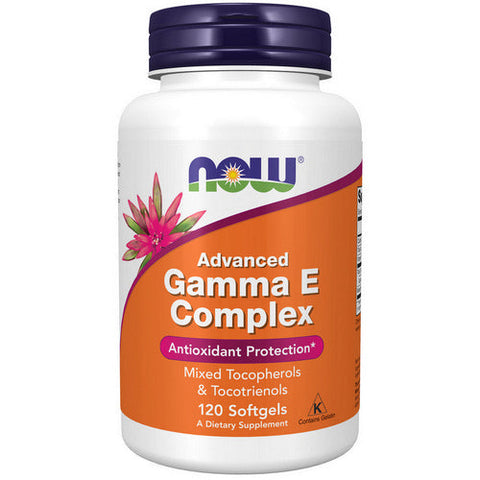 Now Foods, Advanced Gamma E Complex, 120 Sgels Now Foods
