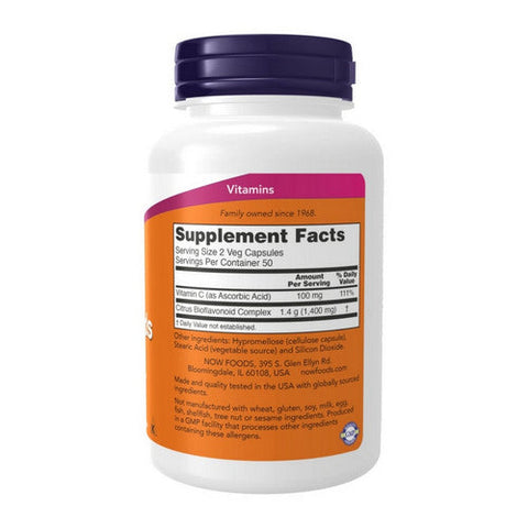 Now Foods, Citrus Bioflavonoid, 700 mg, 100 Caps Now Foods