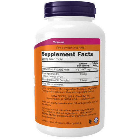 Now Foods, Vitamin C-1000, 250 Tabs Now Foods