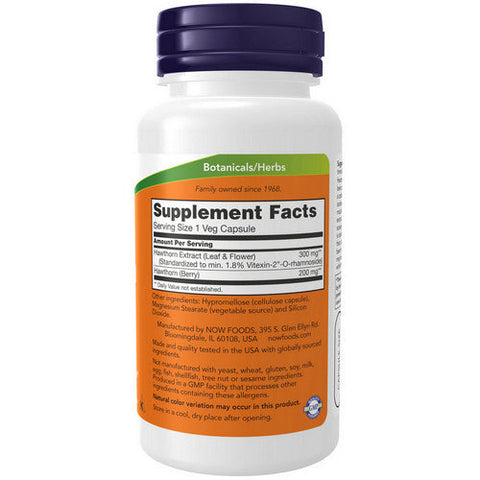 Now Foods, Hawthorn Extract, 300 Mg, 4 Oz Now Foods