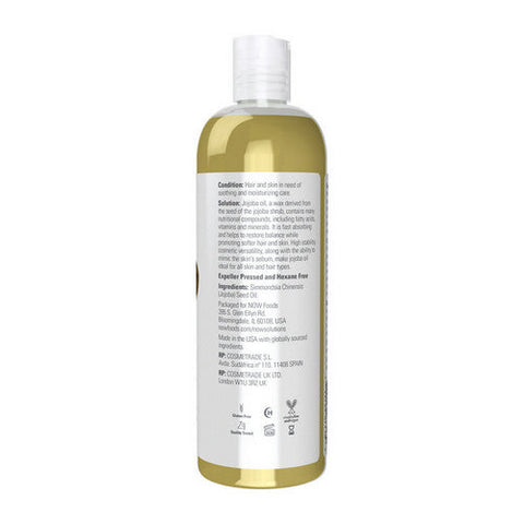 Now Foods, Jojoba Oil, 16 oz Now Foods