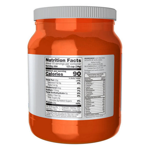 Now Foods, Soy Protein Isolate, 1.2 lbs Now Foods