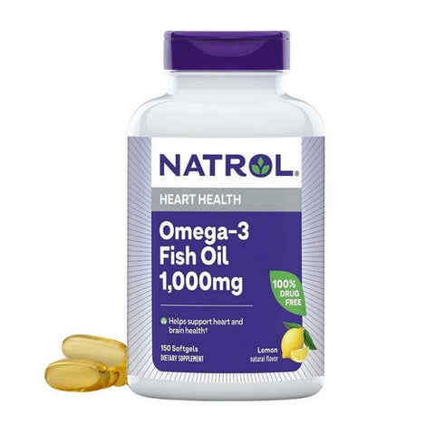  Omega-3 Fish Oil Heart Health 150 Softgels by Natrol