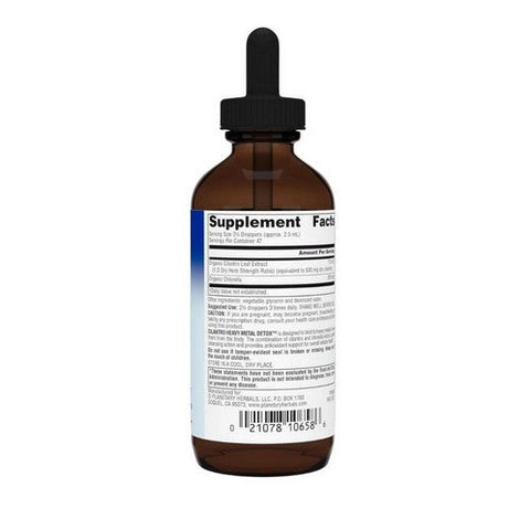 Planetary Herbals, Cilantro Heavy Metal Detox, 4 Oz Planetary Herbals