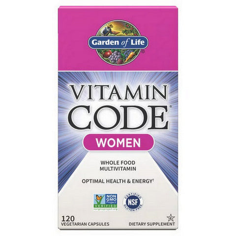 Garden of Life, Vitamin Code Women Multivitamin, 120 Caps Garden of Life