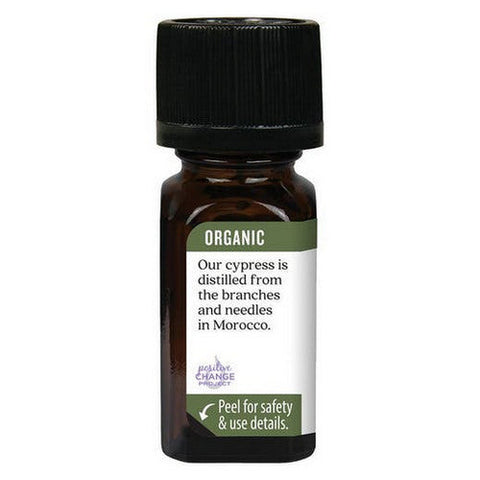 Aura Cacia, Organic Cypress Essential Oil, Cypress 0.25 oz Aura Cacia